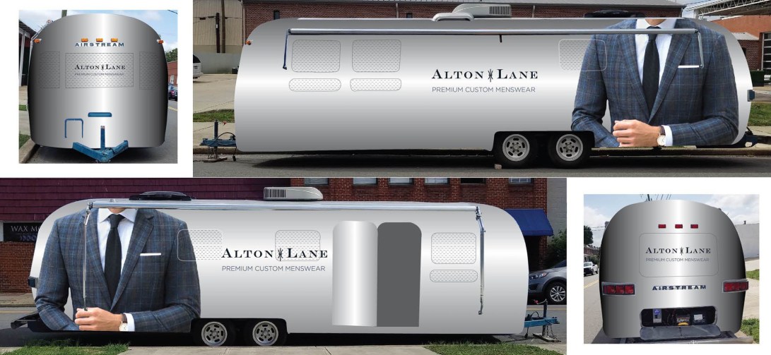 Airstream Vehicle Wrap Mockup